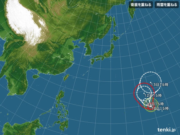 台風2号