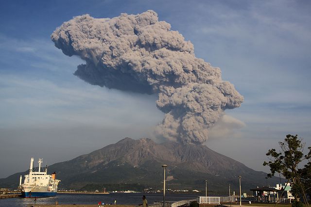 桜島 噴火