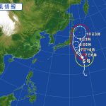 台風5号