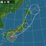 台風6号